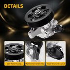 Power Steering Pump with Pulley for Honda Accord (2006–2007, 2013–2017) & Acura TSX (2006–2008) 2.4L