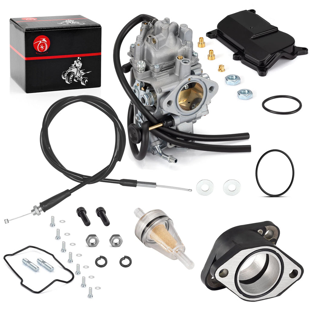 Carburetor Throttle Cable w/ Intake Manifold for Yamaha Warrior 350 (1987–2004)