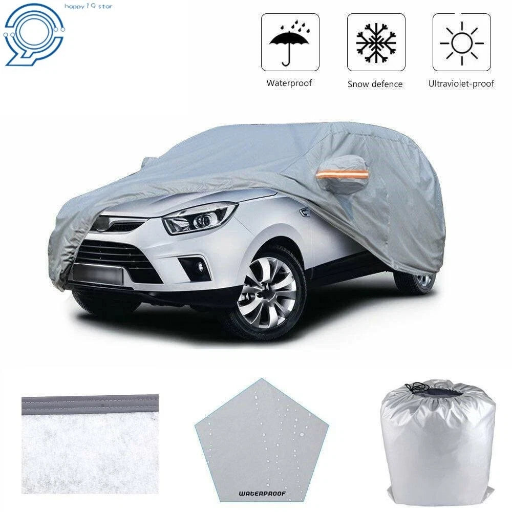 Full Car Cover for SUV (Outdoor Waterproof All Weather Protection)