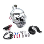 LED Skull Horn Cover for Harley Davidson Cowbell Horns (1992–2020)