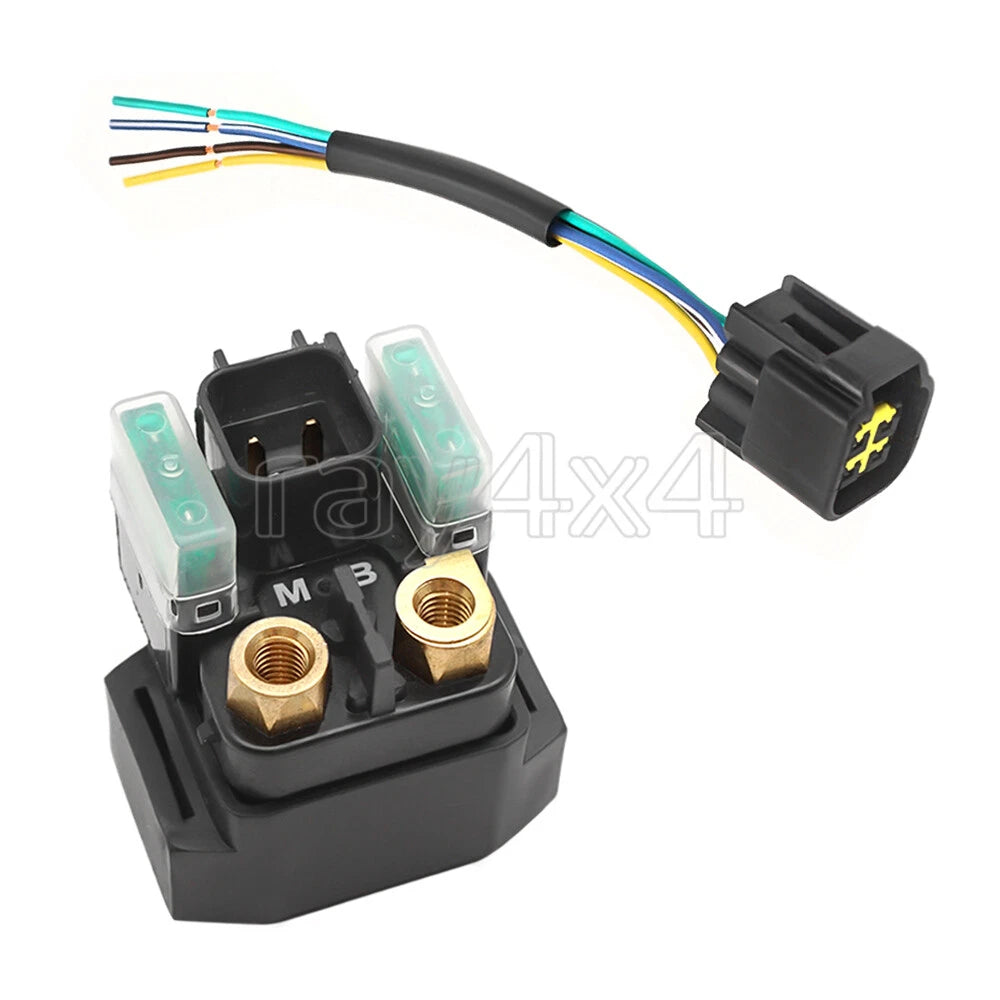 Starter Solenoid Relay Switch W/Plug for Yamaha Kodiak Grizzly 700 550 (2003–2023)