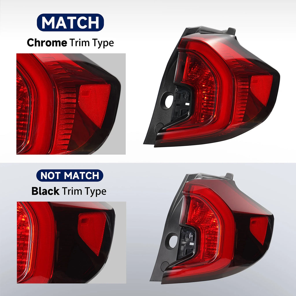 LED Tail Light Assembly for GMC Terrain (2022–2024) Right Passenger Side