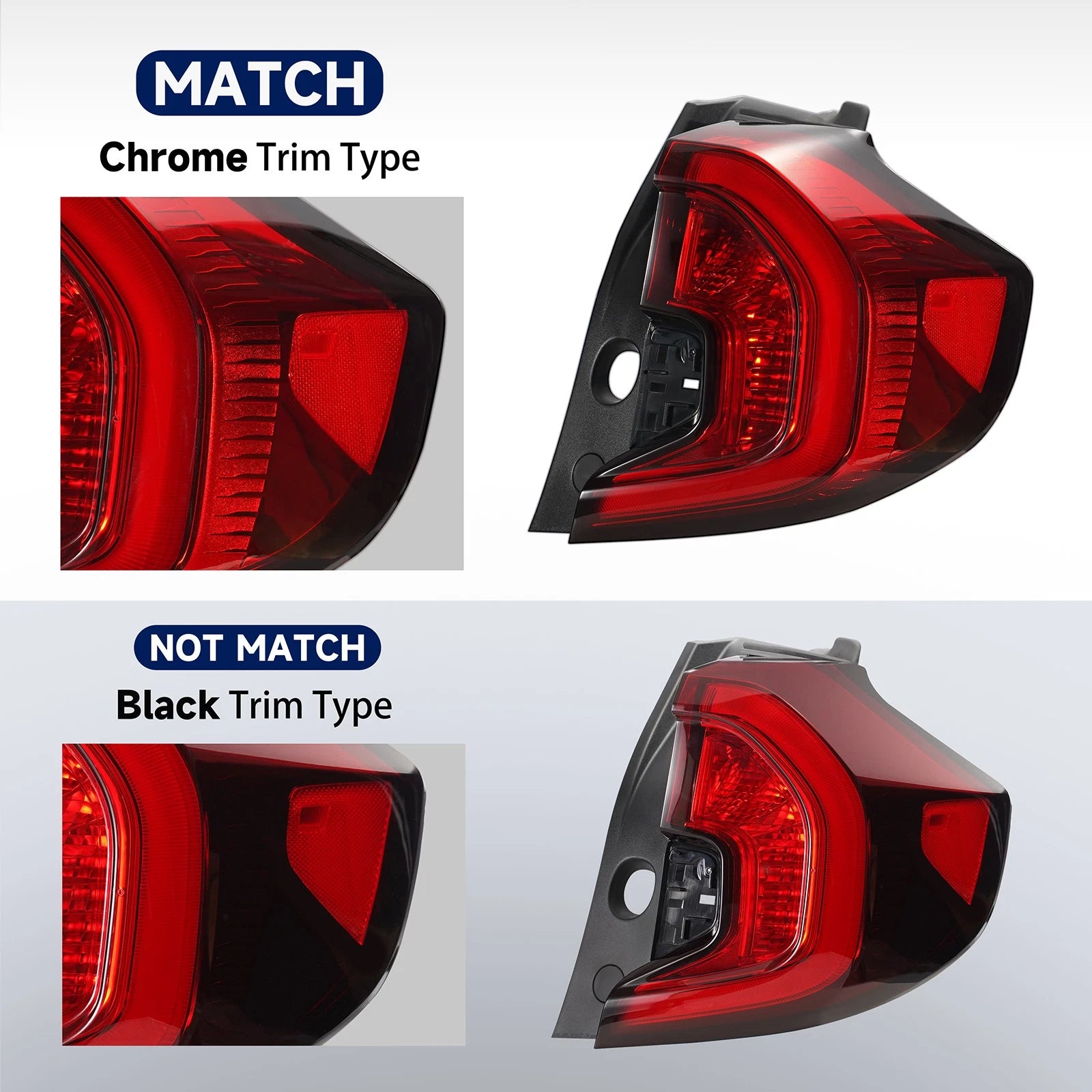 LED Tail Light Assembly for GMC Terrain (2022–2024) Right Passenger Side