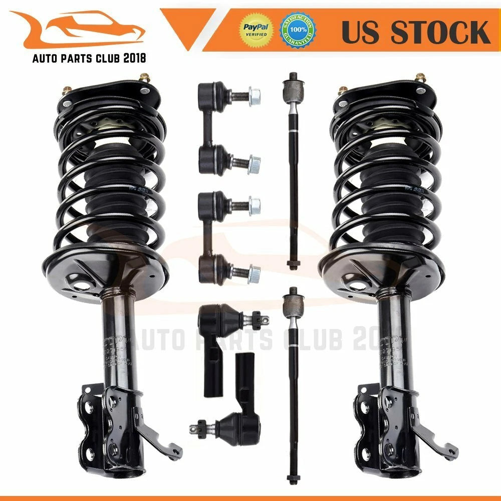Front Suspension Struts Set of 4 for Toyota Corolla (1993–2002)