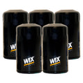 Set of 5 Wix Engine Oil Filters for Buick Cadillac Chevy GMC Pontiac