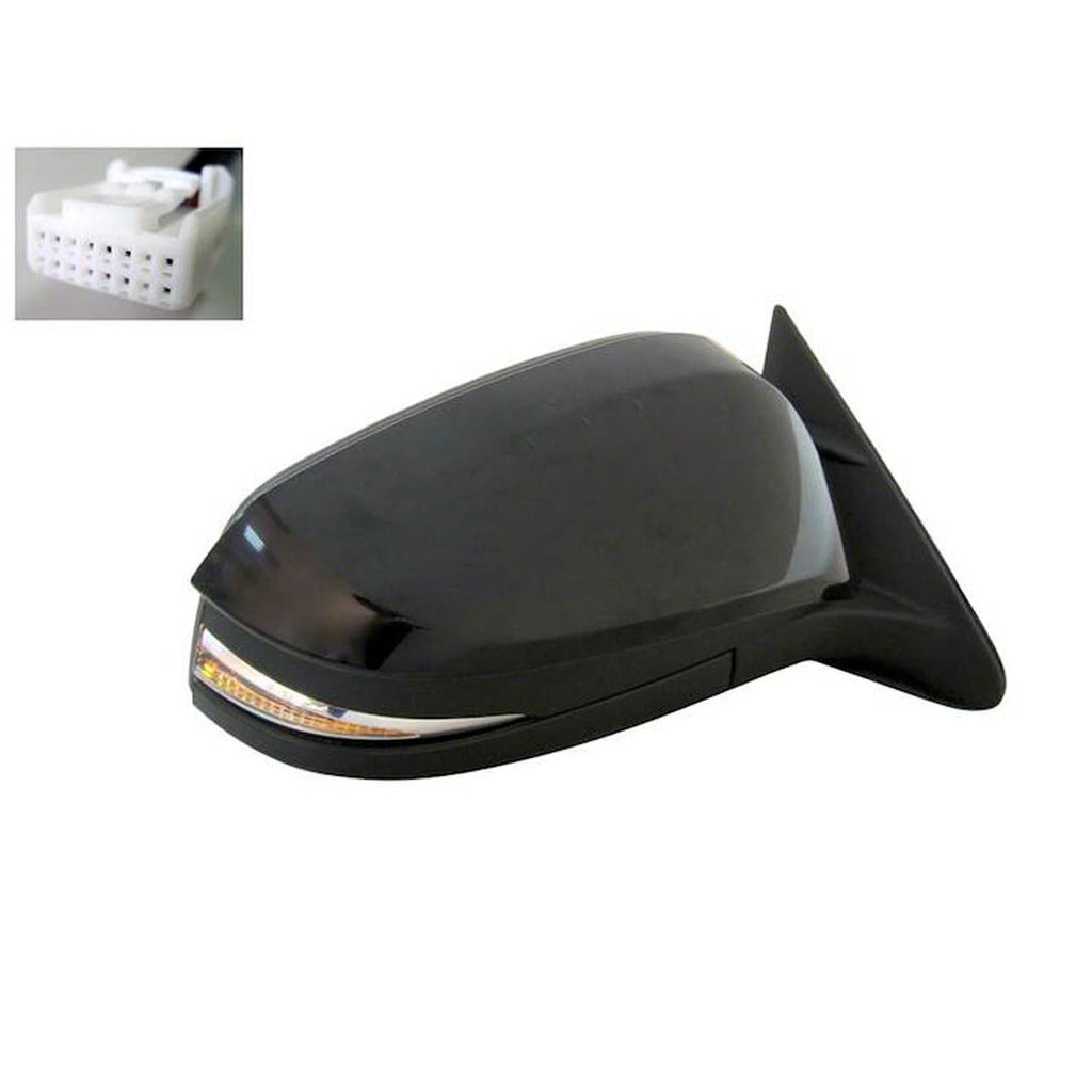 Replacement Passenger Power Door Mirror w/Turn Signal w/Memory w/Heated Glass