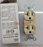 Duplex Receptacle for Pass & Seymour Legrand BR20-L, BR20LA