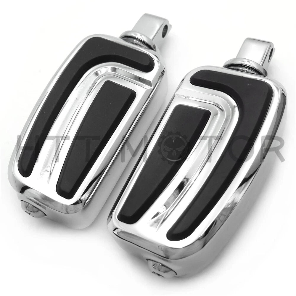 Airflow Chrome Footpegs for Victory Hard-Ball & Boardwalk (2013–2017)