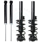 Set of 4 Complete Strut Assembly & Shock Absorbers for Volkswagen Passat Golf (2006–2009)