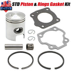 Piston Ring & Gasket Set for Honda NQ50 NC50 NU50 NS50 (1980–1983)