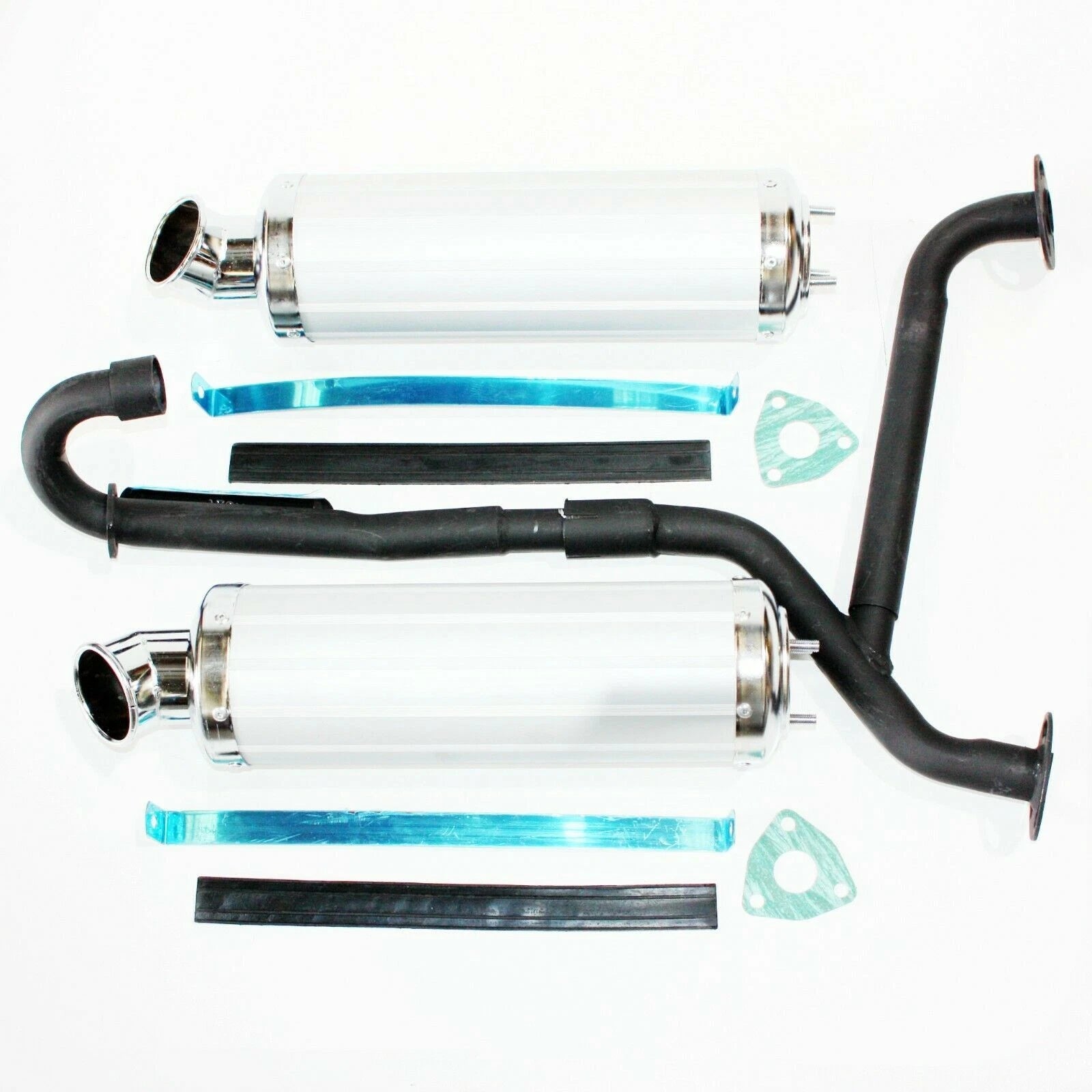 Twin Exhaust Pipe for Hummer 250cc ATV