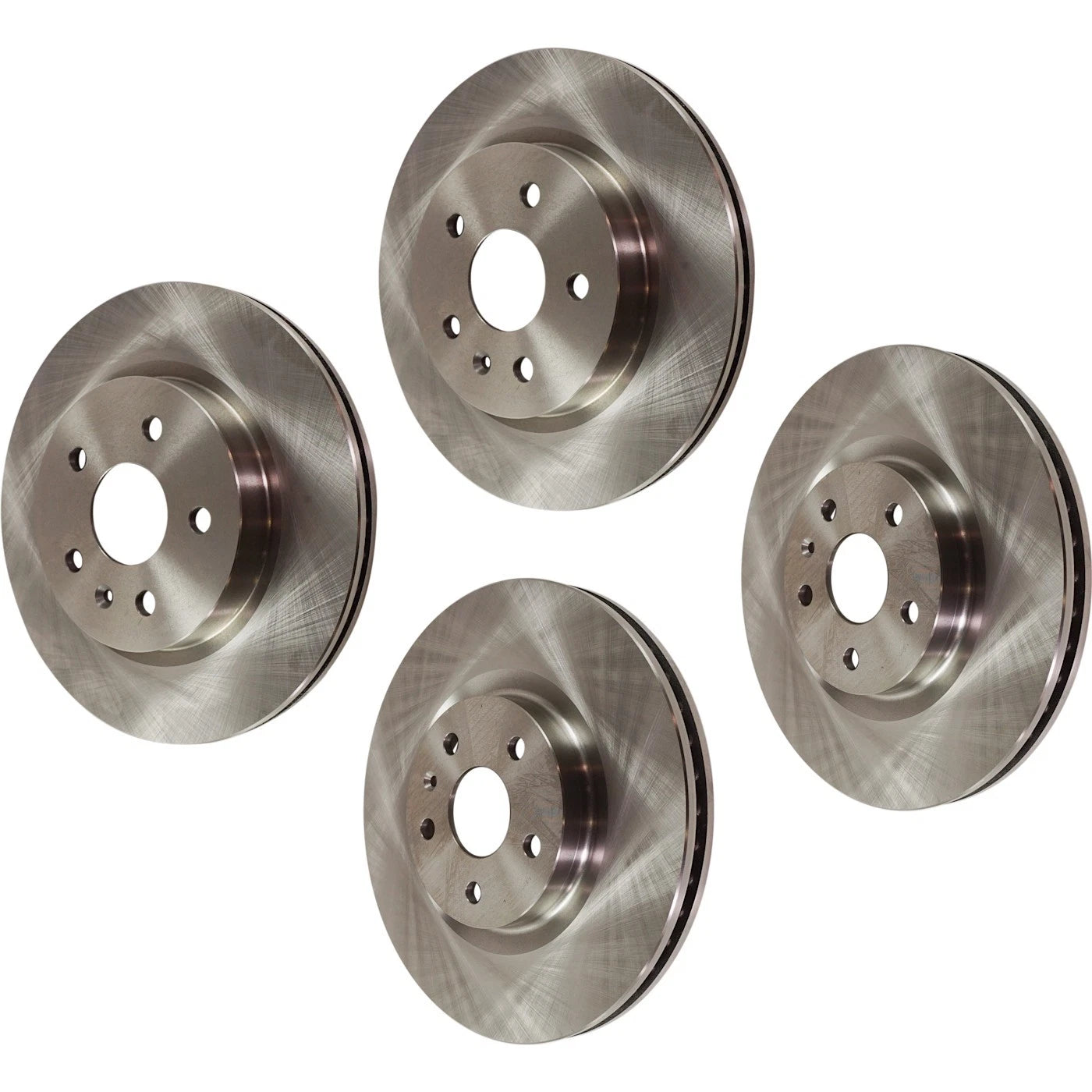 Set of 4 Brake Disc Rotors for Cadillac XTS, Buick Regal (2014–2017)