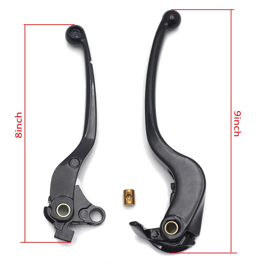 Set of 2 Black Brake Clutch Hand Levers for Suzuki GSX-R 1000 (2007–2008)