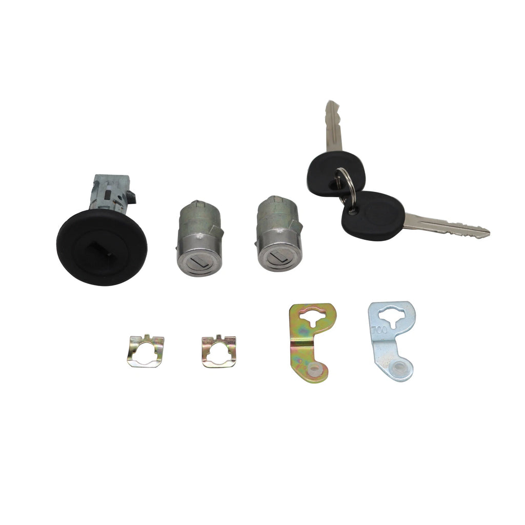 Ignition Switch & Front Door Lock Cylinders Set for Chevrolet GMC H2 (2003–2009)