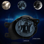 Fog Lights for Toyota Sequoia (2008–2016) - Smoke Lens, Switch Pair