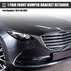 Set of 2 Front Bumper Bracket Retainers for Mazda CX-9 (No.TD11500U1F)