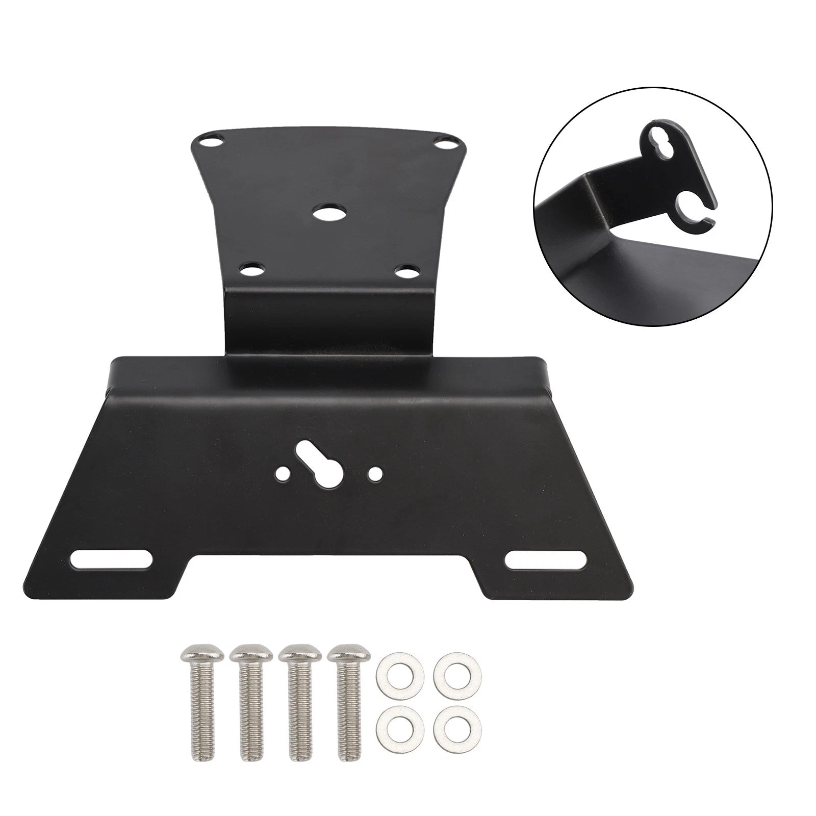 License Plate Holder Frame Bracket for Scrambler 400X Speed 400 (2023–2025)