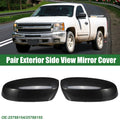 Set of 2 Rearview Mirror Covers for Chevrolet Silverado 1500 (2019–2023)