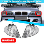 Pair / Side Marker Signal Lamp Parking Light for BMW 3-Series E46 (1999–2001)
