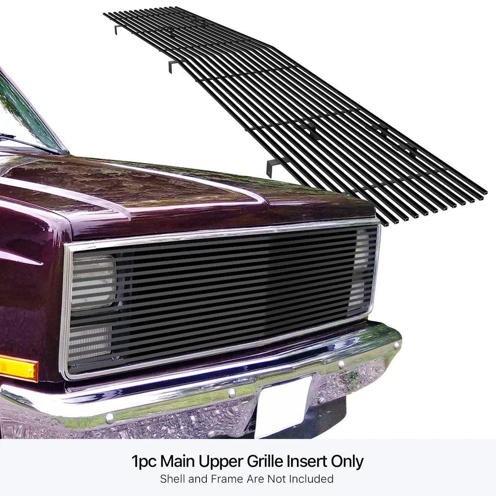Black Billet Grille for Chevy GMC Pickup/Suburban/Blazer/Jimmy (1981–1987)