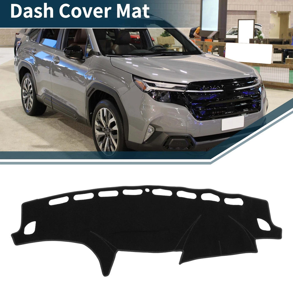 Dashboard Cover Mat for Subaru Forester SH (2007–2012) Black