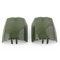 Green Front Caliper Screen Inserts  For Harley-Davidson V-Rod & Touring