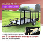 Tailgate Spring Lift Assist Retrofit Kit for Universal Trailer