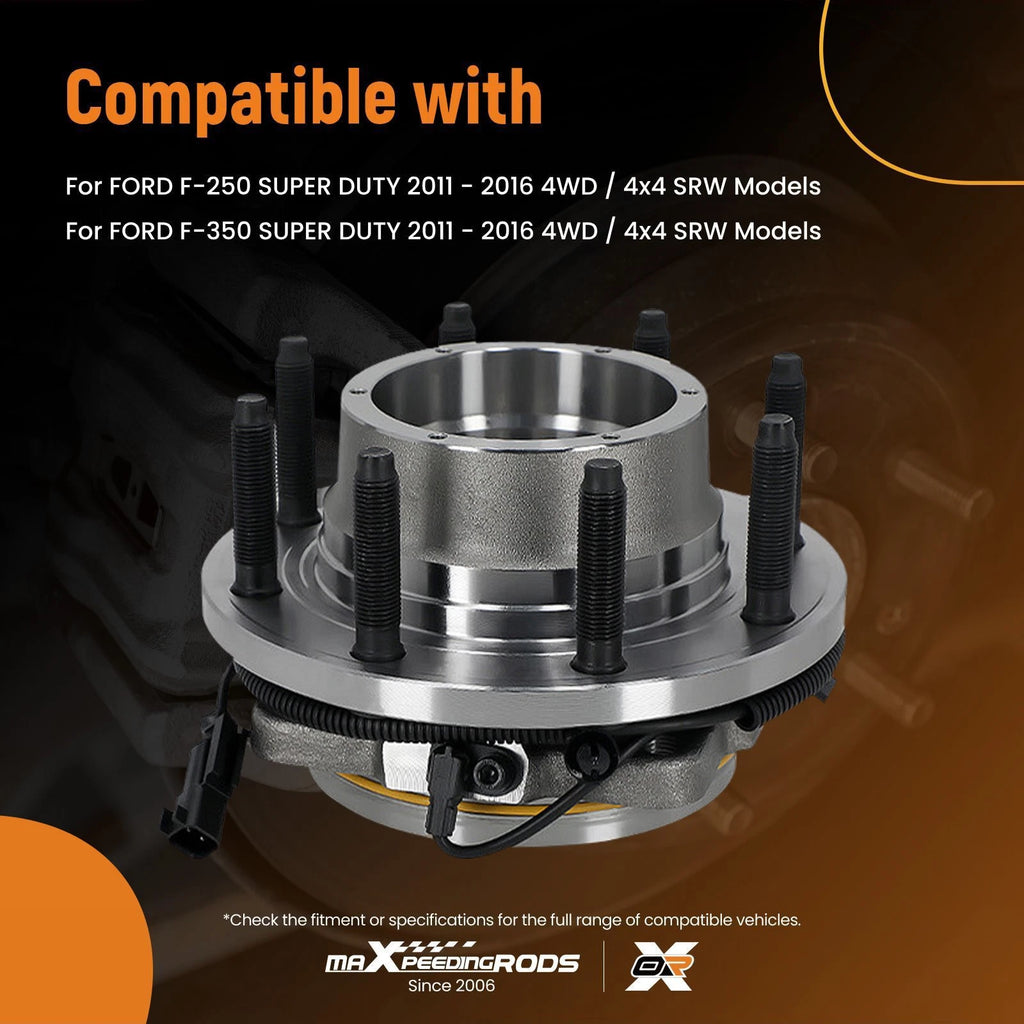 Front Wheel Hub Bearing Assembly for Ford F-250 F-350 Super Duty (2011–2016) WE60626