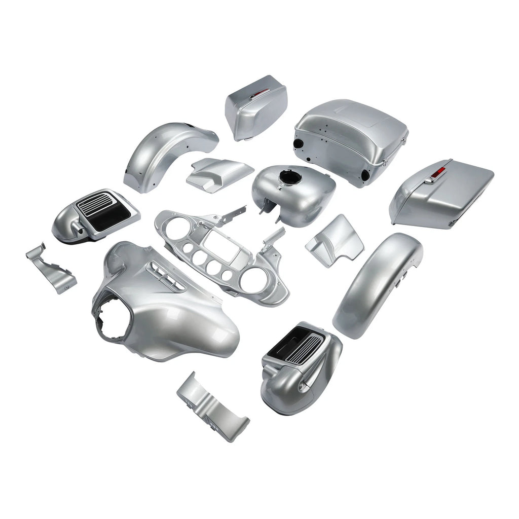 Fairings Bodywork for Harley Electra Glide Ultra Limited (2014–2024) Barracuda Silver