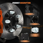 2X 1" Wheel Spacer for 5x4.5 Bolt Pattern (HubCentric)