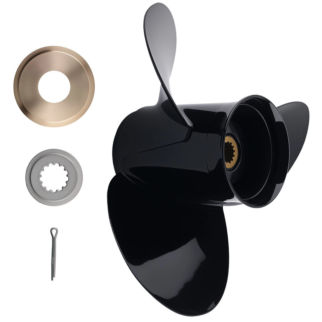 3 Blade Propeller 13 1/4x17 for Evinrude 60-85HP (1970–2001) 765183 176214