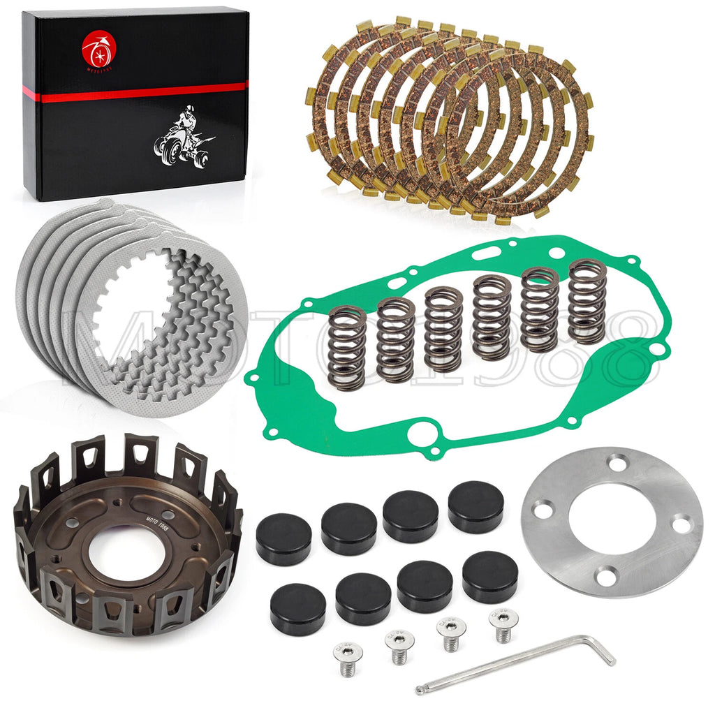 Billet CNC Clutch Basket Kit w/Gasket for Yamaha Banshee 350 (1987–2006)