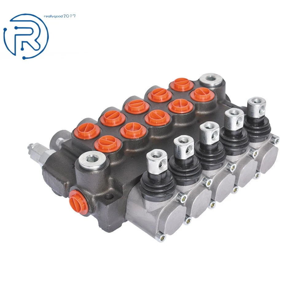 Hydraulic Control Valve for Universal Applications (11 GPM, 5 Spool)