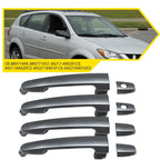 Set of 4 Exterior Door Handles for Toyota RAV4 (2001–2012) & Matrix (2003–2008)