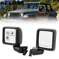 Pair Power Heated Mirrors for Jeep Gladiator Wrangler JL (2018–2023)