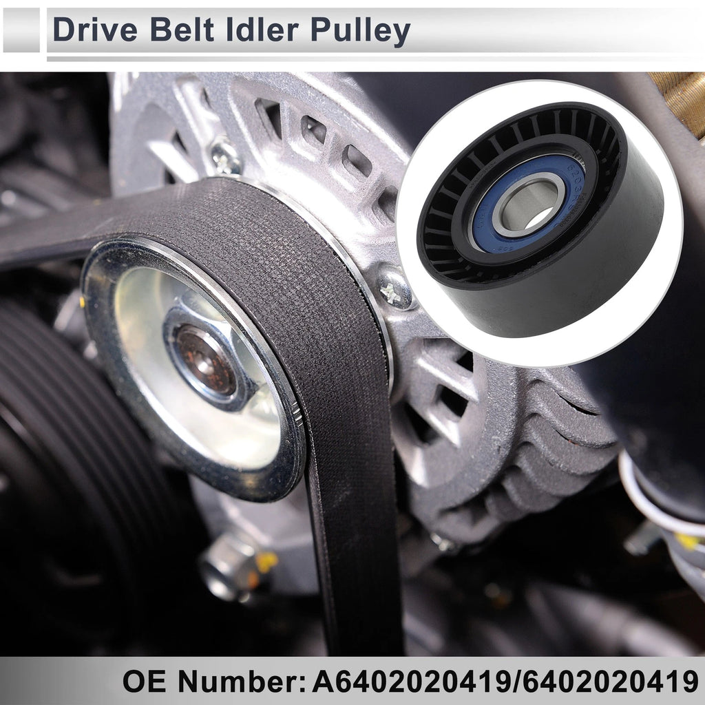 Drive Belt Idler Pulley for Mercedes-Benz A-Class (1997–2001) No.A6402020419