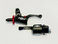 ASV C6 Shorty Pro Pack Brake & Clutch Lever for Yamaha YFZ 450R (2004–2023)