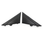 Matte Black Door Mirror Flag Covers for Fiat 500 (2012-2019)
