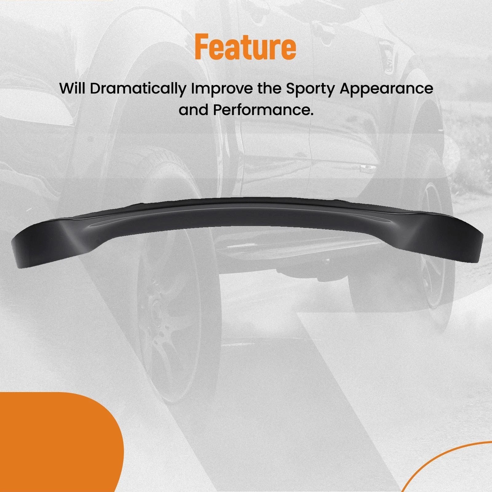 Gloss Black Trunk Wing Spoiler for Toyota Camry SE XSE LE XLE (2018–2024)