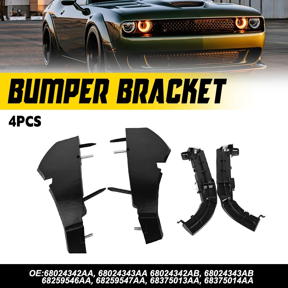 Set of 4 Bumper Bracket Retainers for Dodge Challenger (2015–2022)