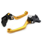 CNC Gold Disc Brake Clutch Levers for Yamaha TTR125L/LE/LW (2000-2020)