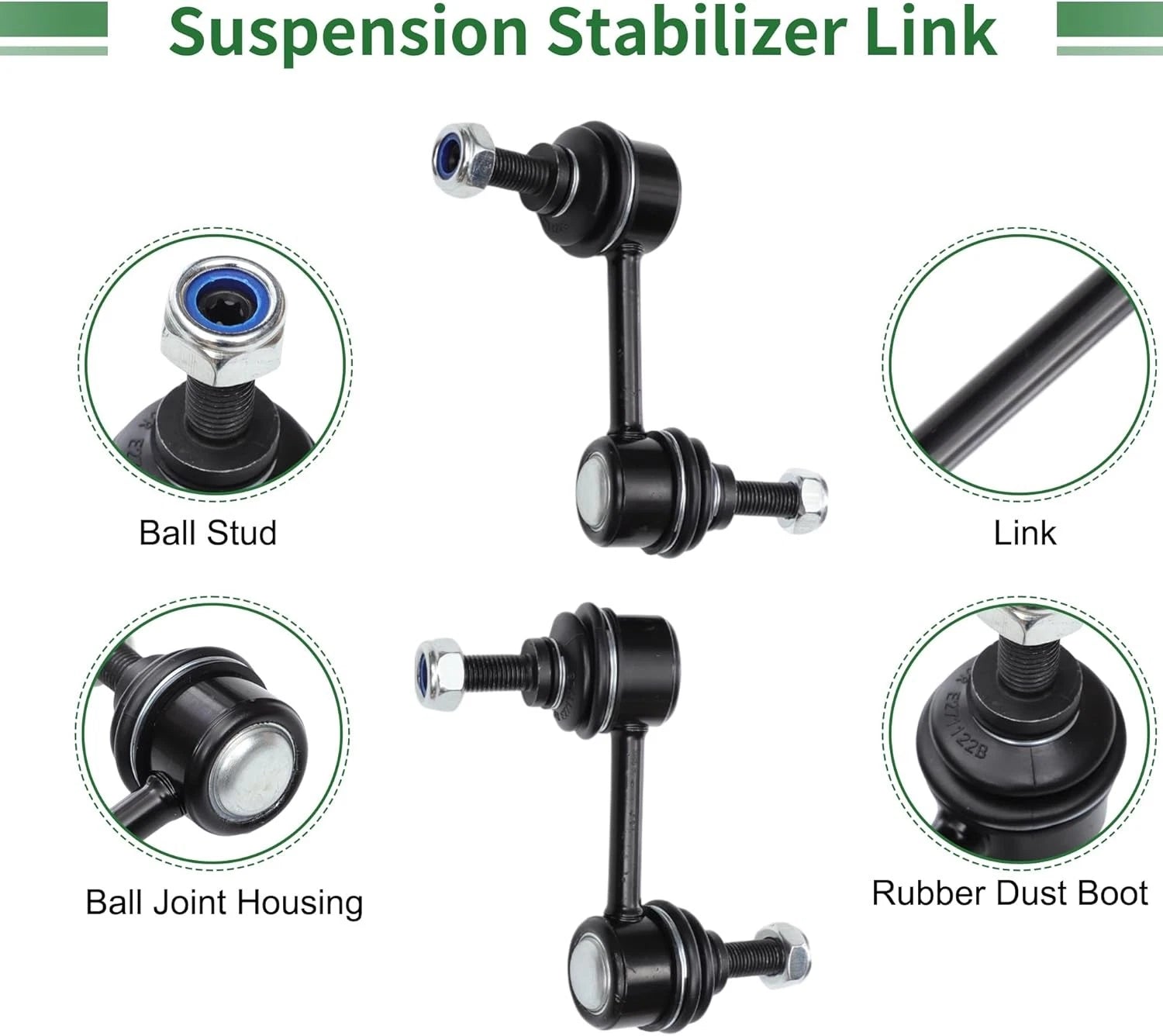 12pcs Control Arms Suspension Kit for Honda Accord (2008–2012)
