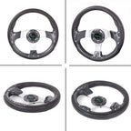 320mm Steering Wheel with Horn Button for Universal Fit (6 Hole)