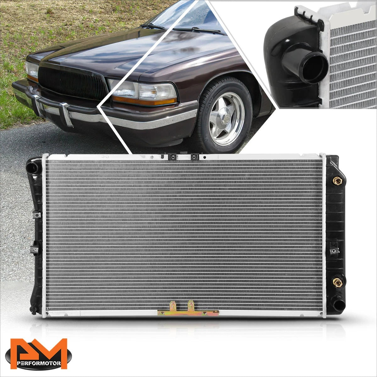 Aluminum Radiator DPI-1516 for Buick Roadmaster/Chevy Caprice/Impala (1994–1996)