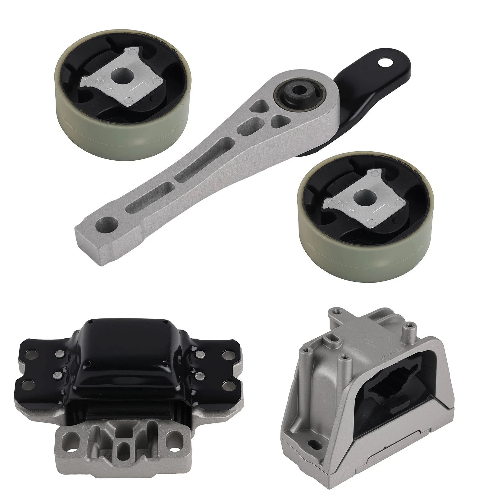 5X Engine Motor Mounts & Trans Mount Set for Volkswagen Rabbit (2006–2009)