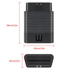 OBD2 Scanner 16 Pin Male to Female Diagnostic Adapter for Partner (2020)