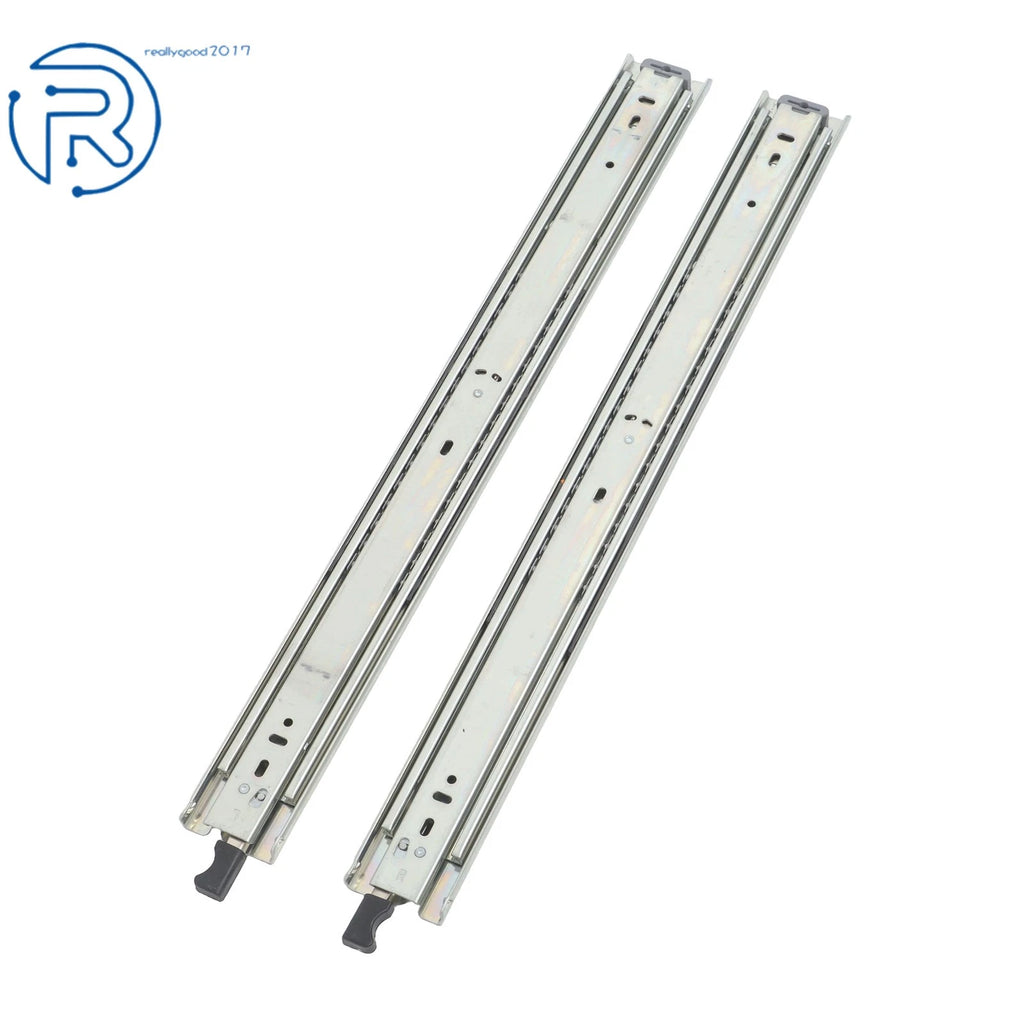 1 Pair Heavy Duty Drawer Slides for Universal Use (20 Inch, 150 Lbs)