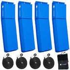 Set of 4 Boat Fenders for Contour Bumpers (24" x 6-7/8" x 2-1/2")