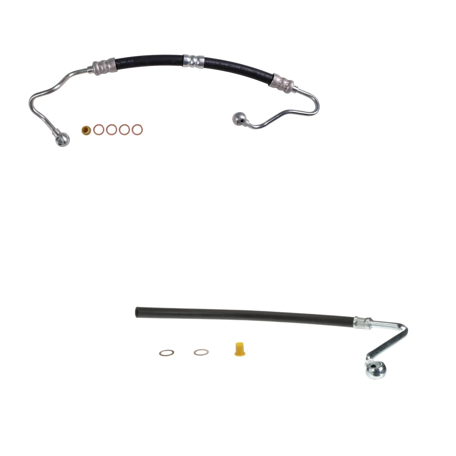 Sunsong Power Steering Pressure & Return Line Hose Kit for BMW E30 E36 (1982–1995)