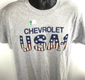 American Flag T-Shirt for Chevrolet Chevy Pickup Truck (All Models 2009–2024)